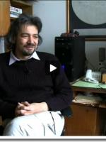 Кадър от интервю с Тодор Велчев